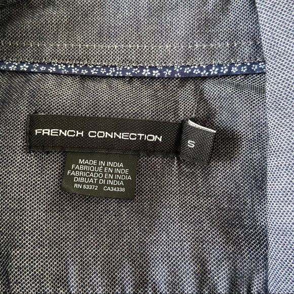 French Connection Button Down Short Sleeve Shirt - Picture 6 of 7